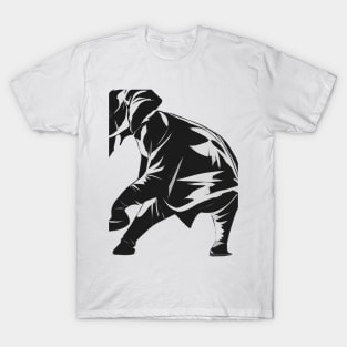 Elephant Shadow Silhouette Anime Style Collection No. 123 T-Shirt